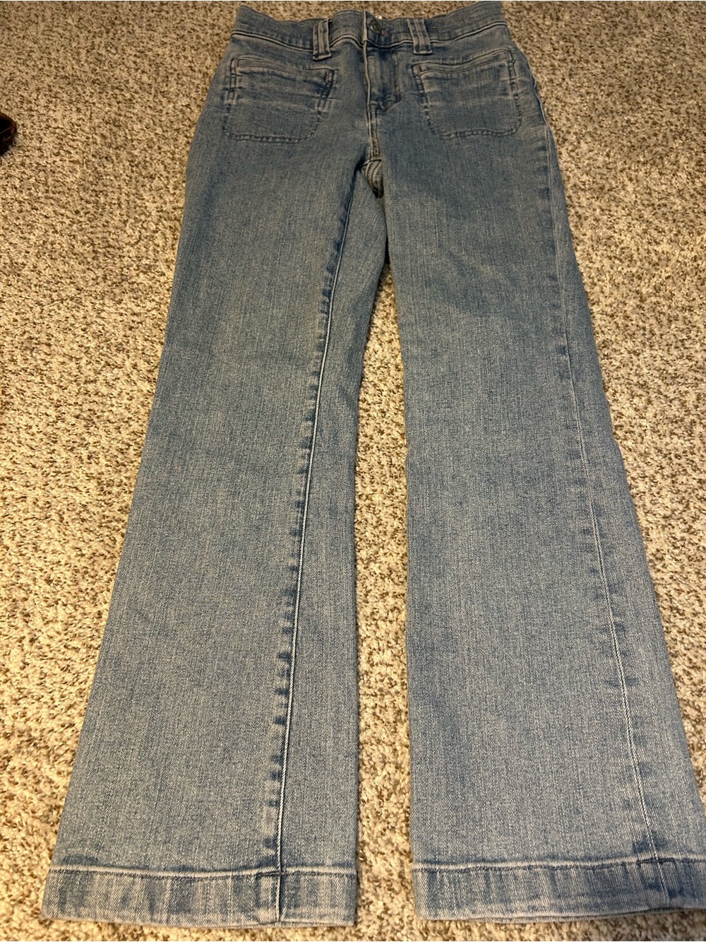 Madewell Mid Rise Kick Out Jeans